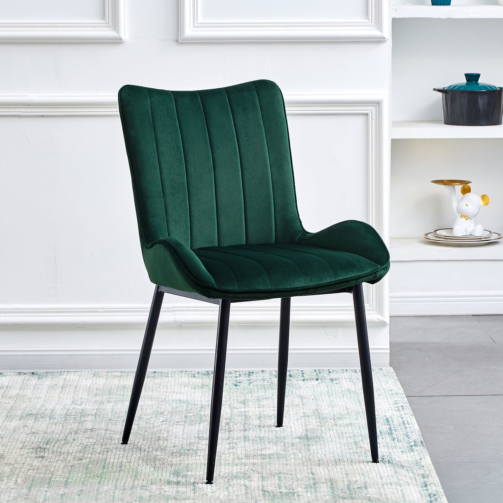 Myra Velvet Dining Chairs [Set of 2]