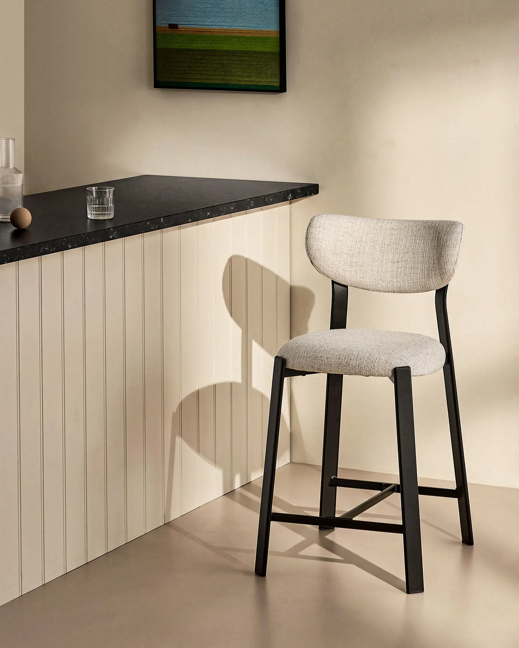 Bramley Black Oak Bar Stool [Pre-Order]