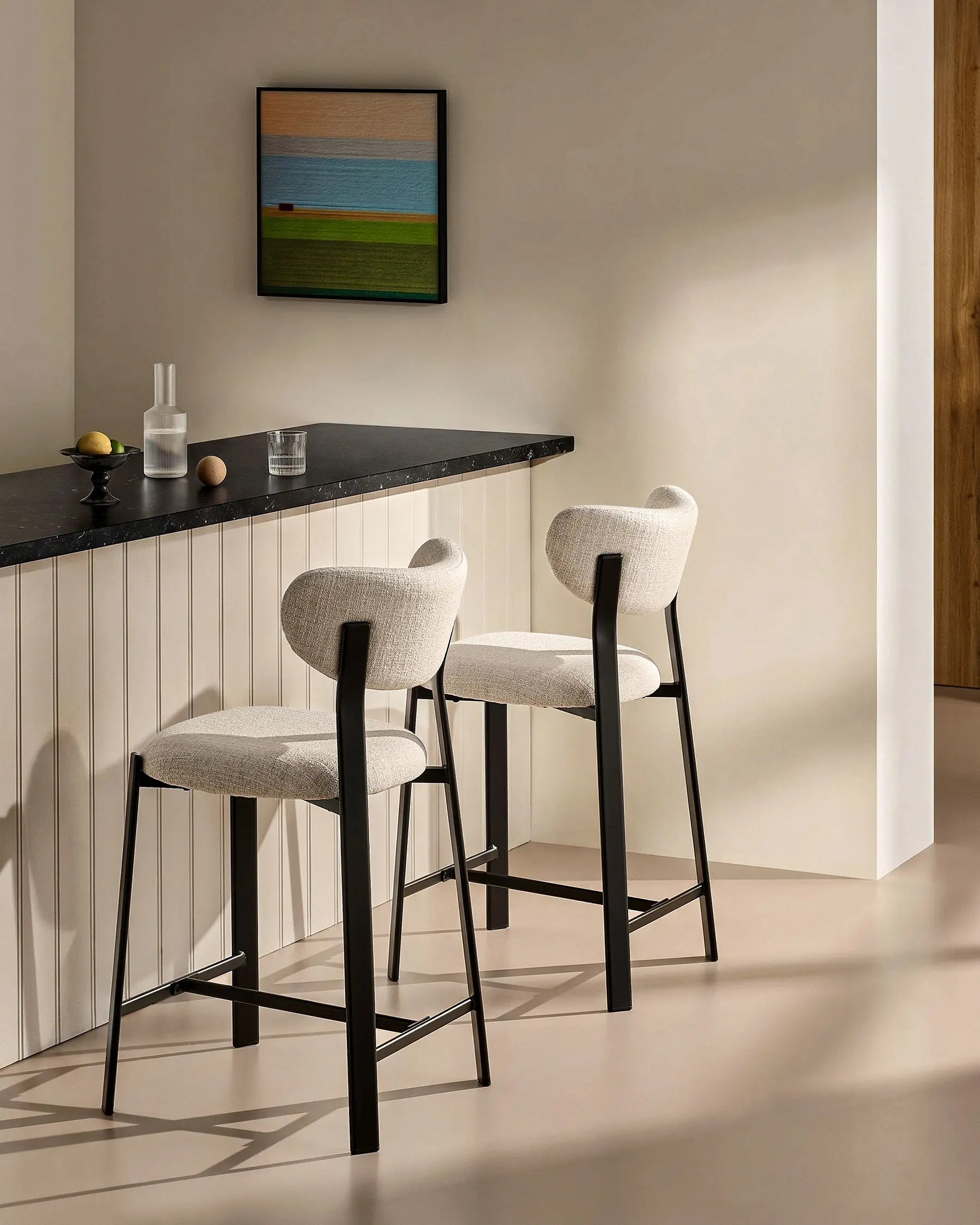 Bramley Black Oak Bar Stool [Pre-Order]
