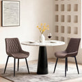 Carl Faux Leather Dining Chairs