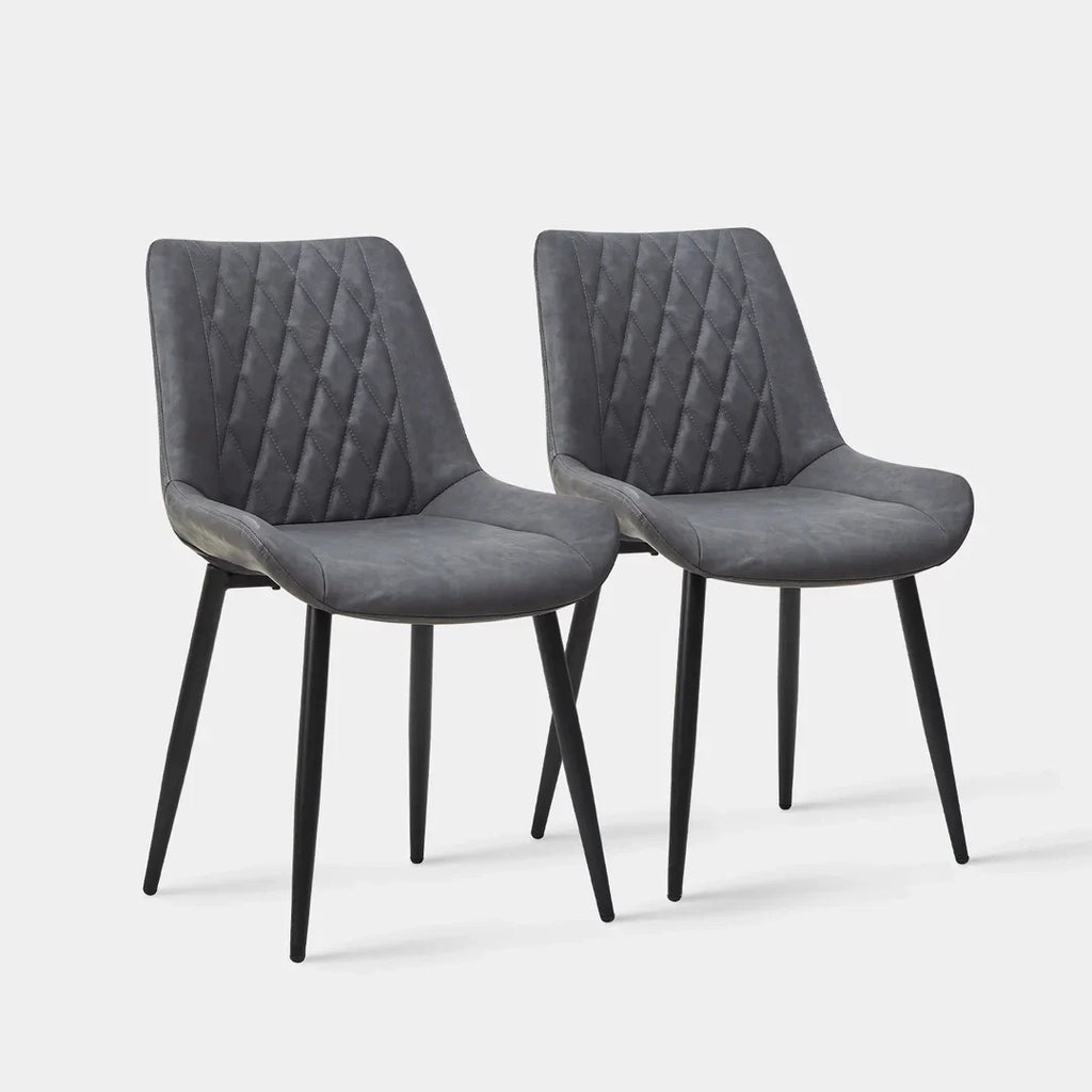 Carl Faux Leather Dining Chairs