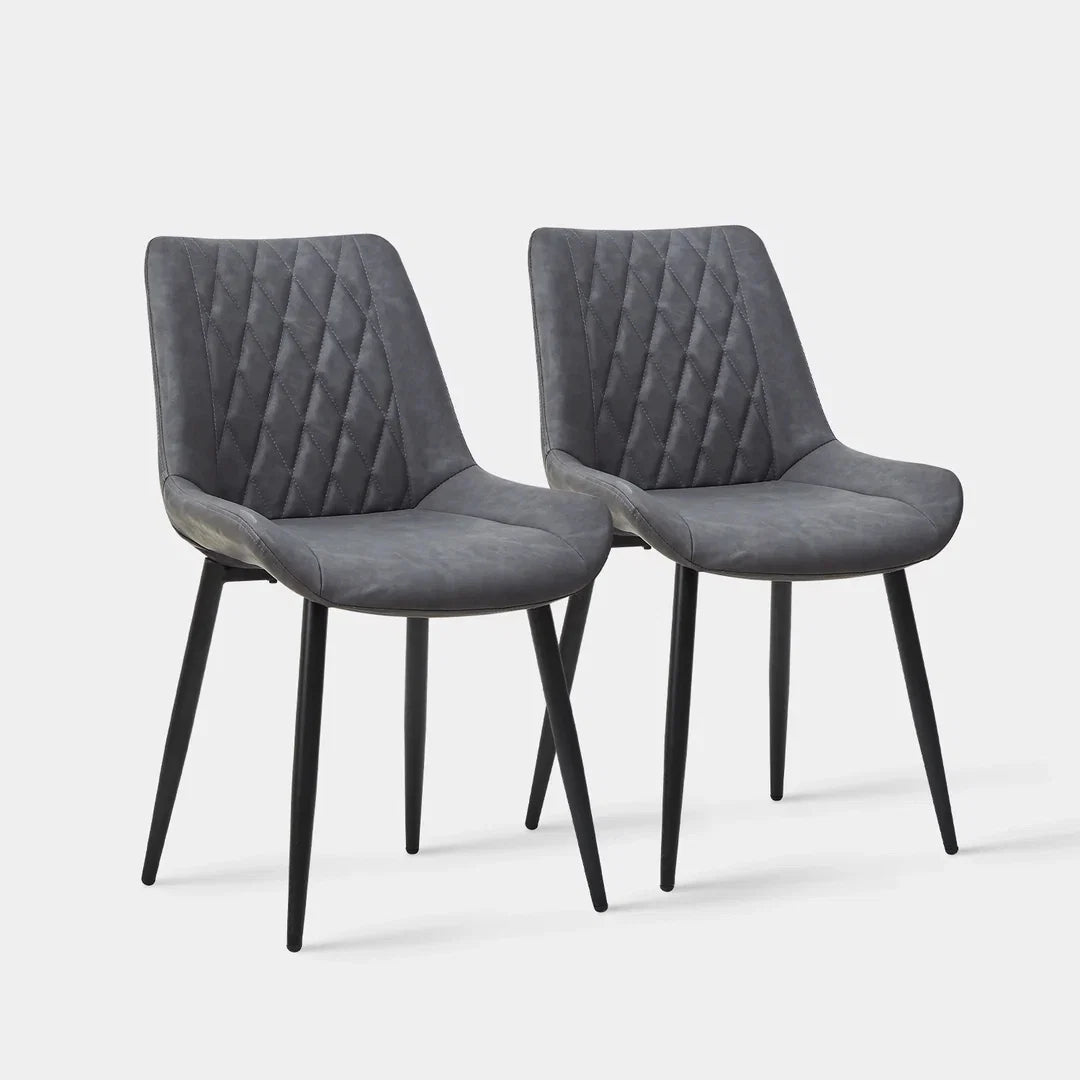 Carl Faux Leather Dining Chairs