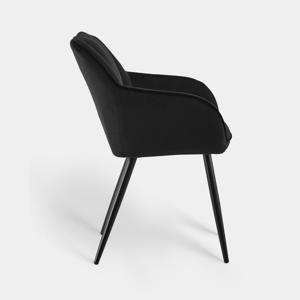 Earven Velvet Dining Chairs [Set of 2]