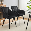 Earven Velvet Dining Chairs [Set of 2]