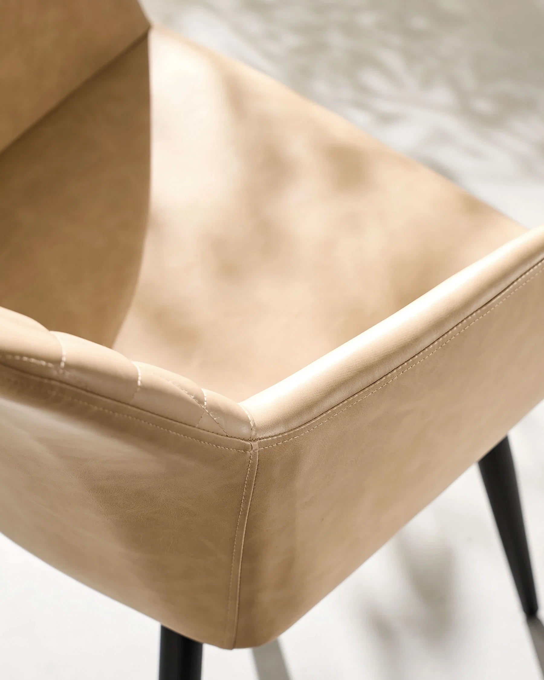 Moree Faux Leather Dining Chairs [Set of 6]