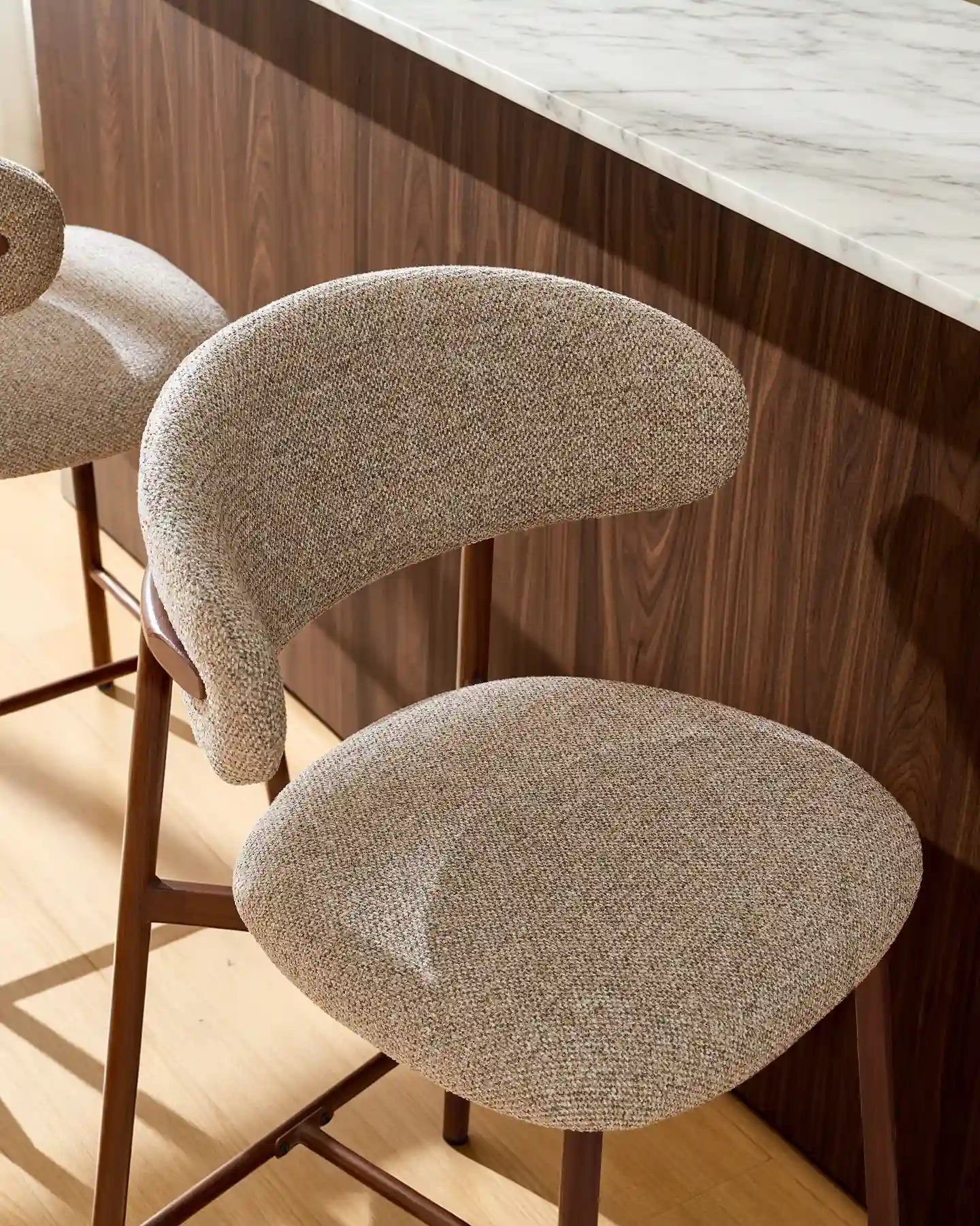 Rowan Walnut Bar Stool