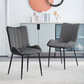 Myra Velvet Dining Chairs [Set of 2]